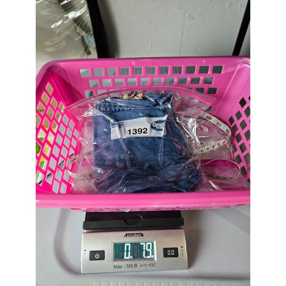 Carolina Colours Womens Elephant Palm Tree Beaded Denim Vest Size Large Safari - Picture 12 of 12